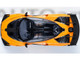 McLaren Senna GTR Orange with Black Top 1/18 Model Car Autoart 81956