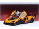 McLaren Senna GTR Orange with Black Top 1/18 Model Car Autoart 81956
