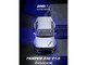 Pandem E30 M3 Silver Metallic and Dark Blue 1/64 Diecast Model Car Inno Models IN64-E30P-SILBLU Pandem E30 M3 Silver Metallic and Dark Blue 1/64 Diecast Model Car Inno Models IN64-E30P-SILBLU