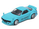 Mazda RX 7 FD3S RHD Right Hand Drive Pandem Rocket Bunny Light Blue 1/64 Diecast Model Car Inno Models IN64-RX7FDP-TIFBLU Mazda RX 7 FD3S RHD Right Hand Drive Pandem Rocket Bunny Light Blue 1/64 Diecast Model Car Inno Models IN64-RX7FDP-TIFBLU
