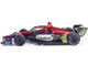 Dallara IndyCar #77 Sting Ray Robb Goodheart Animal Health Center Juncos Hollinger Racing Road Course Configuration NTT IndyCar Series 2026 1/18 Diecast Model Car IXO Models IND18051 Dallara IndyCar #77 Sting Ray Robb Goodheart Animal Health Center Juncos Hollinger Racing Road Course Configuration NTT IndyCar Series 2026 1/18 Diecast Model Car IXO Models IND18051