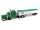 Peterbilt 389 Truck Tractor with Sleeper Cab Cargill Green and Covered Grain Trailer White with Green Tarp Combo Set 1/87 (HO) Plastic Model Car HO Logistics HL-38911-465 Peterbilt 389 Truck Tractor with Sleeper Cab Cargill Green and Covered Grain Trailer White with Green Tarp Combo Set 1/87 (HO) Plastic Model Car HO Logistics HL-38911-465