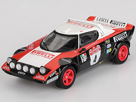 Lancia Stratos HF #4 Markku Alen Ilkka Kivimaki Winner Rally Sanremo 1978 Limited Edition 1/64 Diecast Model Car Mini GT MGT01084
