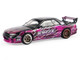 Pandem R32 Echo Gao 1087X Black and Purple 1/64 Diecast Model Car XCarToys 1087X-02 Pandem R32 Echo Gao 1087X Black and Purple 1/64 Diecast Model Car XCarToys 1087X-02