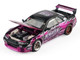 Pandem R32 Echo Gao 1087X Black and Purple 1/64 Diecast Model Car XCarToys 1087X-02 Pandem R32 Echo Gao 1087X Black and Purple 1/64 Diecast Model Car XCarToys 1087X-02