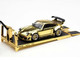 Nissan Pandem Fuso 300 Flatbed Truck RHD Right Hand Drive Gold Chrome and RWB 930 Gold Chrome with Graphics 2 Car Box Set Hobby Expo China 2026 1/64 Diecast Model Car Pop Race PR640477-0489