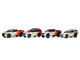 Toyota TRD PRO 4 Car Set Limited Edition to 500 pieces Worldwide 1/64 Diecast Model Cars GCD DTG0043-TRD