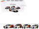 Toyota TRD PRO 4 Car Set Limited Edition to 500 pieces Worldwide 1/64 Diecast Model Cars GCD DTG0043-TRD