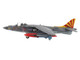 British Aerospace AV 8B Harrier II Plus Aircraft 164569 VMA 223 Bulldogs MCAS Cherry Point 2025 United States Marine Corps Air Power Series 1/72 Diecast Model Hobby Master HA2634