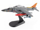 British Aerospace AV 8B Harrier II Plus Aircraft 164569 VMA 223 Bulldogs MCAS Cherry Point 2025 United States Marine Corps Air Power Series 1/72 Diecast Model Hobby Master HA2634