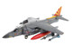 British Aerospace AV 8B Harrier II Plus Aircraft 164569 VMA 223 Bulldogs MCAS Cherry Point 2025 United States Marine Corps Air Power Series 1/72 Diecast Model Hobby Master HA2634