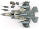Lockheed Martin F 35B Lightning II Aircraft Beast Mode 170533 VMFA 533 Hawks 2025 United States Marine Corps Air Power Series 1/72 Diecast Model Hobby Master HA4625