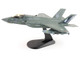 Lockheed Martin F 35B Lightning II Aircraft Beast Mode 170533 VMFA 533 Hawks 2025 United States Marine Corps Air Power Series 1/72 Diecast Model Hobby Master HA4625