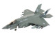 Lockheed Martin F 35B Lightning II Aircraft Beast Mode 170533 VMFA 533 Hawks 2025 United States Marine Corps Air Power Series 1/72 Diecast Model Hobby Master HA4625
