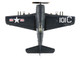 Grumman F8F 2 Bearcats Fighter Aircraft 121717 VF 61 Jolly Rogers 1949 United States Navy SkyMax Flying Heroes Series 1/72 Diecast Model Hobby Master SM1013