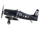 Grumman F8F 2P Bearcats Fighter Aircraft 121714 Duxford Restored Plane 2014 United States Navy SkyMax Flying Heroes Series 1/72 Diecast Model Hobby Master SM1014