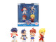 Set of 4 Diecast Figures Super Gem Fighter Mini Mix 1997 Video Game Metalfigs Series Diecast Models Jada 36701