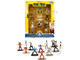 Set of 12 Diecast Figures One Piece 2023 Current TV Series Metalfigs Series Diecast Models Jada 37363