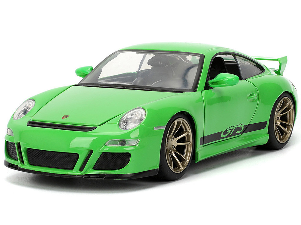 Porsche 911 GT3 (997) Green with Black Accents 