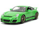 Porsche 911 GT3 997 Green with Black Accents Fast X 2023 Movie 25 Years of Fast & Furious Series 1/24 Diecast Model Car Jada 34919-25TH