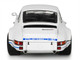 1973 Porsche 911 RSR Carrera White with Blue Stripes 1/18 Diecast Model Car Solido S1801119 1973 Porsche 911 RSR Carrera White with Blue Stripes 1/18 Diecast Model Car Solido S1801119