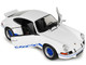 1973 Porsche 911 RSR Carrera White with Blue Stripes 1/18 Diecast Model Car Solido S1801119 1973 Porsche 911 RSR Carrera White with Blue Stripes 1/18 Diecast Model Car Solido S1801119