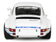 1973 Porsche 911 RSR Carrera White with Blue Stripes 1/18 Diecast Model Car Solido S1801119 1973 Porsche 911 RSR Carrera White with Blue Stripes 1/18 Diecast Model Car Solido S1801119