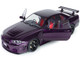 1999 Nissan Skyline GT R R34 Z Tune RHD Right Hand Drive Midnight Purple Metallic 1/18 Diecast Model Car Solido S1804311