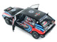 Lancia Delta HF Integrale #1 A Sacco A Ollero Miki Biasion Martini Racing Rallye Monte Carlo 1990 Tribute" FIA Historic Rally 2026 Competition Series 1/18 Diecast Model Car Solido S1807809