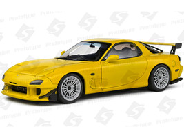 1994 Mazda RX7 Type RS FD3RS RHD Right Hand Drive Yellow 1/18 Diecast Model Car Solido S1810603
