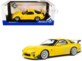 1994 Mazda RX7 Type RS FD3RS RHD Right Hand Drive Yellow 1/18 Diecast Model Car Solido S1810603