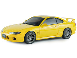 1999 Nissan Silvia S15 Spec R Aero RHD Right Hand Drive Lightning Yellow 1/18 Diecast Model Car Solido S1812206