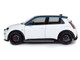 2024 Alpine A290 GTS White Metallic with Black Top 1/18 Diecast Model Car Solido S1812604