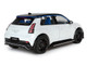 2024 Alpine A290 GTS White Metallic with Black Top 1/18 Diecast Model Car Solido S1812604