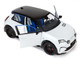 2024 Alpine A290 GTS White Metallic with Black Top 1/18 Diecast Model Car Solido S1812604