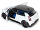 2024 Alpine A290 GTS White Metallic with Black Top 1/18 Diecast Model Car Solido S1812604