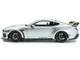 2024 Ford Shelby Mustang Super Snake Gray Metallic with Blue Stripes 1/18 Diecast Model Car Solido S1813803 2024 Ford Shelby Mustang Super Snake Gray Metallic with Blue Stripes 1/18 Diecast Model Car Solido S1813803