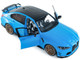 2024 BMW M3 Competition Daytona Beach Blue with Carbon Top 1/18 Diecast Model Car Solido S1814303