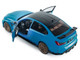 2024 BMW M3 Competition Daytona Beach Blue with Carbon Top 1/18 Diecast Model Car Solido S1814303