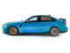 2024 BMW M3 Competition Daytona Beach Blue with Carbon Top 1/18 Diecast Model Car Solido S1814303