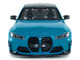 2024 BMW M3 Competition Daytona Beach Blue with Carbon Top 1/18 Diecast Model Car Solido S1814303
