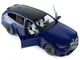 2025 BMW M5 Touring Marina Bay Blue Metallic with Black Top 1/18 Diecast Model Car Solido S1814801