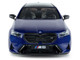2025 BMW M5 Touring Marina Bay Blue Metallic with Black Top 1/18 Diecast Model Car Solido S1814801