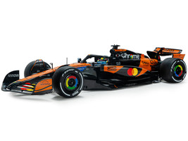 McLaren MCL39 #81 Oscar Piastri OKX Winner Formula One F1 Chinese GP 2025 Competition Series 1/18 Diecast Model Car Solido S1818702