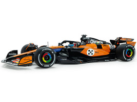 McLaren MCL39 #81 Oscar Piastri OKX 3rd Place Formula One F1 Monaco GP 2025 Competition Series 1/18 Diecast Model Car Solido S1818704