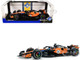 McLaren MCL39 #81 Oscar Piastri OKX 3rd Place Formula One F1 Monaco GP 2025 Competition Series 1/18 Diecast Model Car Solido S1818704