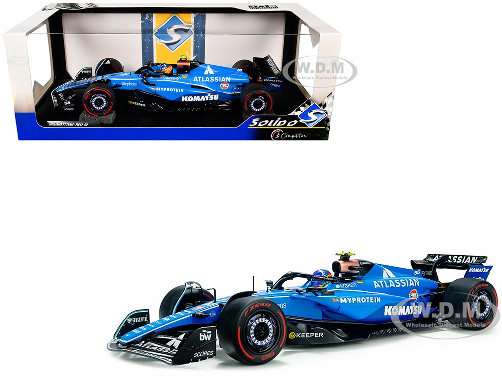 ミニカー Atlassian Williams Racing FW47 2025 Williams FW47 #55 Carlos Sainz 