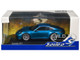 2023 Porsche 911 992 GT3 Touring South Sea Blue Metallic 1/43 Diecast Model Car Solido S4316504