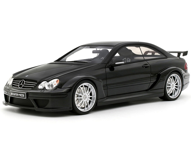 2004 Mercedes Benz C209 CLK DTM AMG Coupe Obsidian Black Metallic Limited Edition to 999 pieces Worldwide 1/18 Model Car Otto Mobile OT1191