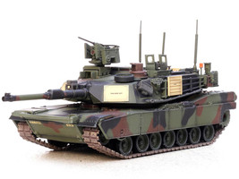 General Dynamics M1A2 SEP V2 Abrams Tank 1st Battalion 72nd Armor Regiment 2nd Infantry Division South Korea United States Army 1/72 Diecast Model Panzerkampf 12246PB